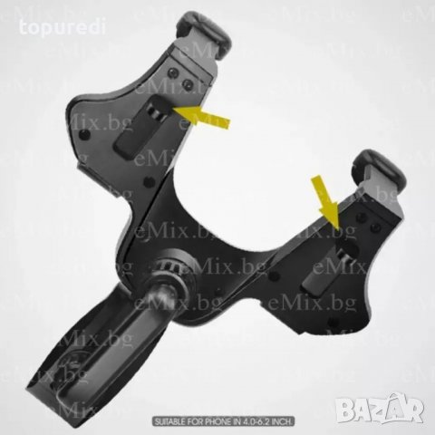 СТОЙКА ЗА ТЕЛЕФОН ЗА ОГЛЕДАЛОТО НА АВТОМОБИЛ 203, снимка 4 - Аксесоари и консумативи - 37401238