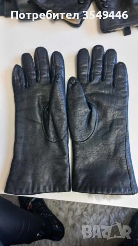 Дамски ръкавици от естествена кожа, снимка 3 - Ръкавици - 43838944