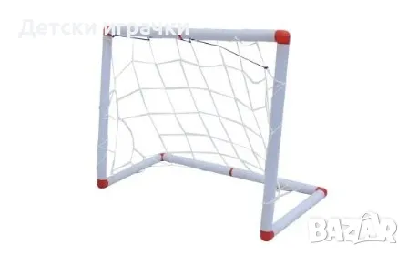 Комплект футболна врата с топка, конус, снимка 4 - Други - 49692344