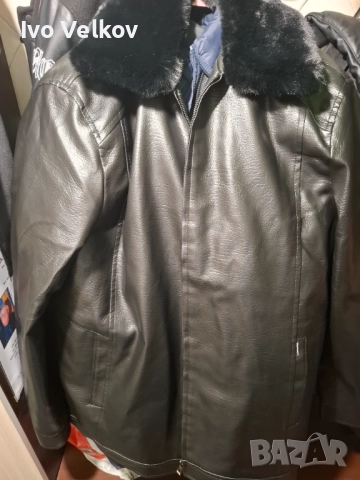 Мъжко кожено яке!