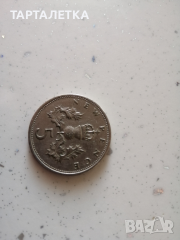 Монета Елизабет 2 coin Elizabeth II 1968, снимка 3 - Нумизматика и бонистика - 44862868
