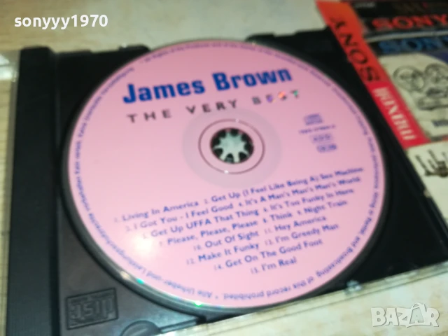 JAMES BROWN CD 2907251024, снимка 4 - CD дискове - 51175958