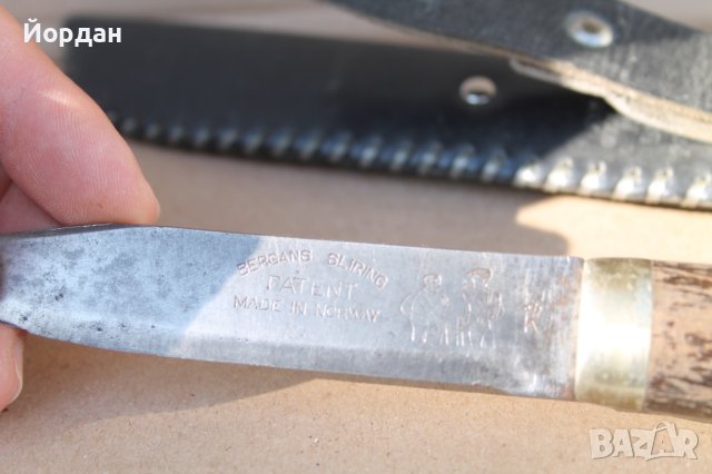 Норвежки нож ''Bergans Slining'', снимка 11 - Антикварни и старинни предмети - 40877223