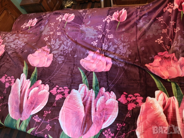 Ново меко поларено одеало или шалте, снимка 7 - Олекотени завивки и одеяла - 51696310