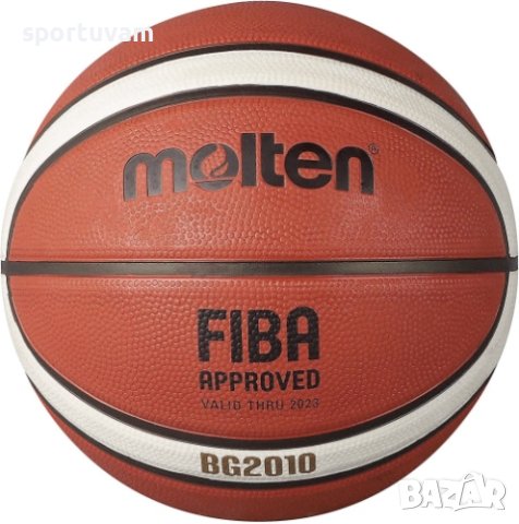 Баскетболна топка Molten B5G2010 FIBA Approved, Размер 5, снимка 1 - Баскетбол - 43883860