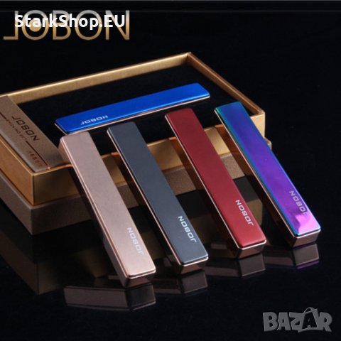 Луксозна USB Запалка Jobon в подаръчна кутия 500 паления с 1 зареждане, снимка 1 - Запалки - 27911138