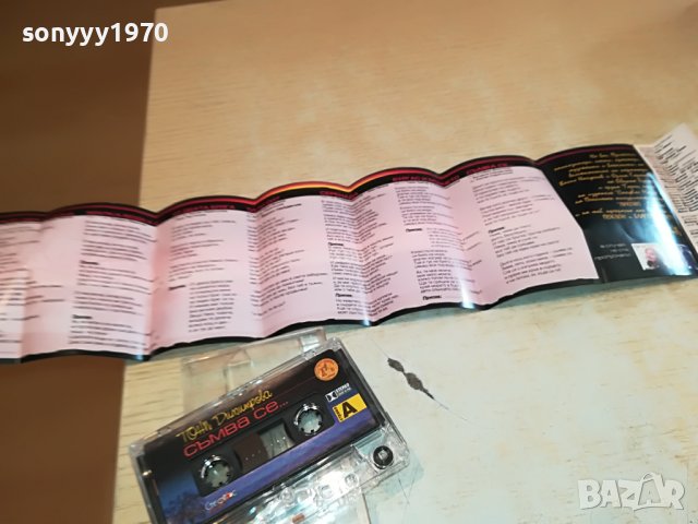 ТОНИ ДИМИТРОВА-КАСЕТА 1509221637, снимка 13 - Аудио касети - 38012949