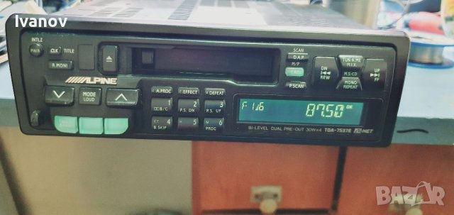 Alpine  TDA 7537 Ai Net Bi level Full Logic Control/Remote control Bmw e30 e34 e36 VW Golf Audi , снимка 4 - Части - 40795503