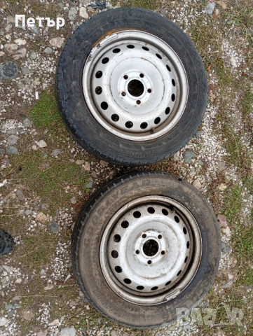 2 броя железни джанти 16ски за Рено Трафик Опел виваро 2001-2014г