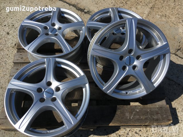  18" джанти 5х112 Мерцедес Е Класа Mercedes W213 Ауди А6 RONAL R56 ТОП , снимка 14 - Гуми и джанти - 28503578