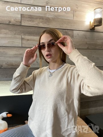 Слънчеви Очила Кафяв Нюанс , снимка 4 - Слънчеви и диоптрични очила - 35449751