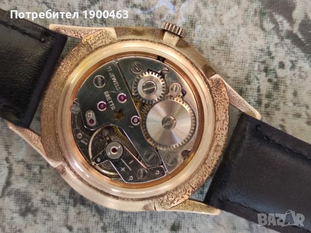 Areттa.Швейцарски.Рядък.Колекционрски., снимка 4 - Мъжки - 38547921