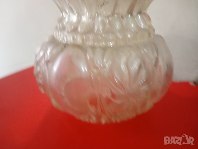 Стъкло за лампа,полилей арт деко, снимка 2 - Настолни лампи - 46445514