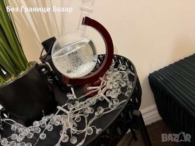 Нов стъклен снежен глобус Творчески кристален Прогноза на Времето, снимка 8 - Други - 43267018