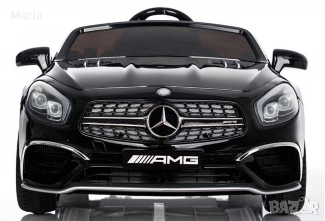 Акумулаторен КОЛА Mercedes Benz SL65 AMG 12V батерия,функция за люлеене, снимка 5 - Детски велосипеди, триколки и коли - 37299482