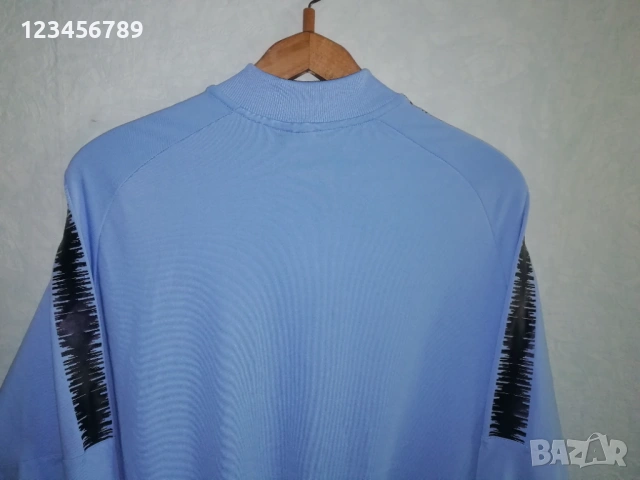 Manchester City Nike оригинално мъжко горнище Манчестър Сити футболно спортно размер L, снимка 3 - Спортни дрехи, екипи - 53166409