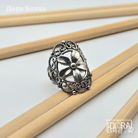 Сребърен пръстен: "Флоренция"