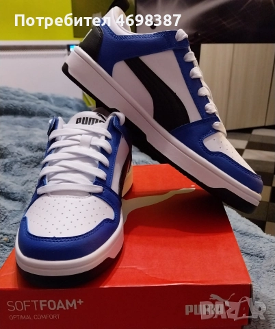 PUMA Rebound Layup Low💥Нови💥Стелка 25 см., снимка 2 - Детски маратонки - 52964561