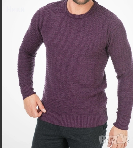 Мъжки пуловер LAZARINI , снимка 2 - Пуловери - 48990829