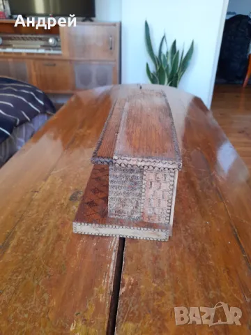 Стара дървена декорация,сувенир #24, снимка 4 - Други ценни предмети - 49087562