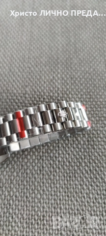 Rolex Oyster Perpetual Day-Date 40 Platinum Factory Baguette Diamonds ice blue 💙 dial 228206 UNISEX, снимка 11 - Мъжки - 52900323