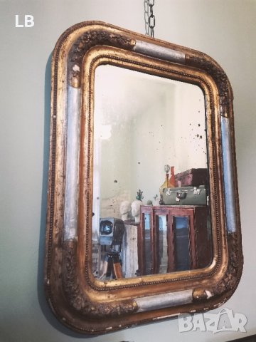 автентично огледало от 19ти век. безплатна доставка , снимка 5 - Антикварни и старинни предмети - 42976153