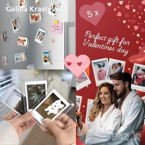 Магнитни рамки за снимки, снимка 2 - Картини - 52928894