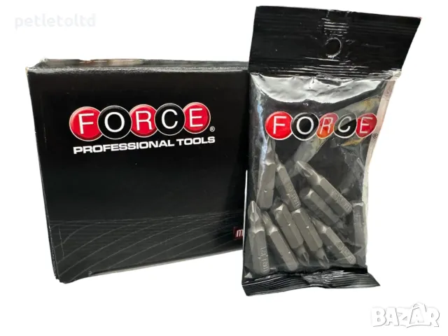Накрайник PZ 1 FORCE BIT Pozidriv № 122301 - пакет 10 бр, снимка 2 - Железария - 48345003