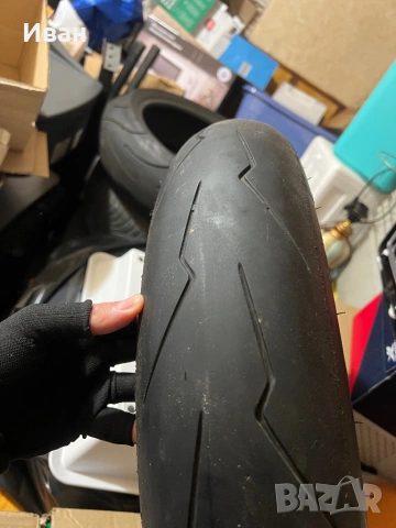 Предна и задна гума за мотор , снимка 3 - Гуми и джанти - 53156602