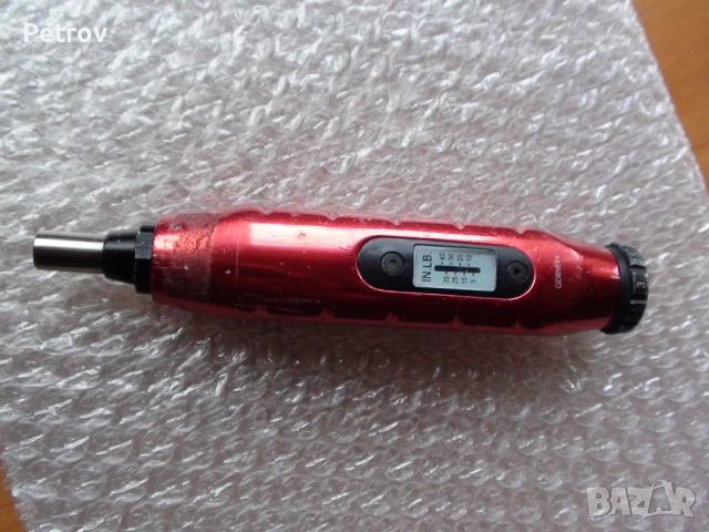 Snap-on - Q DRIVER 4 - MADE IN USA - 1/4" PROFI Динамометричен Ключ за Шестограми /Инбуси 10 - 40 Nm, снимка 4 - Ключове - 52619788