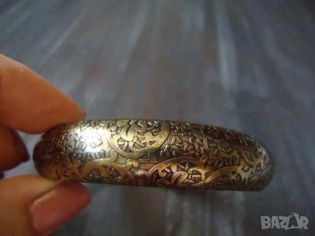 дамска метална гривна, снимка 2 - Гривни - 38553777