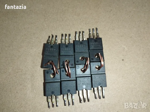 Оригинални транзистори 2SA1859 2SC4883 SANKEN 4883 1859, снимка 3 - Други - 39526130