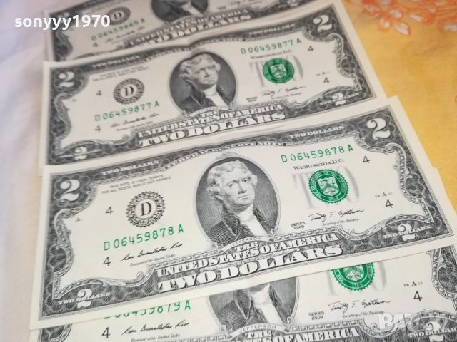 2 ДОЛАРА ЗА КОЛЕКЦИЯ 0912250733, снимка 10 - Нумизматика и бонистика - 52702278