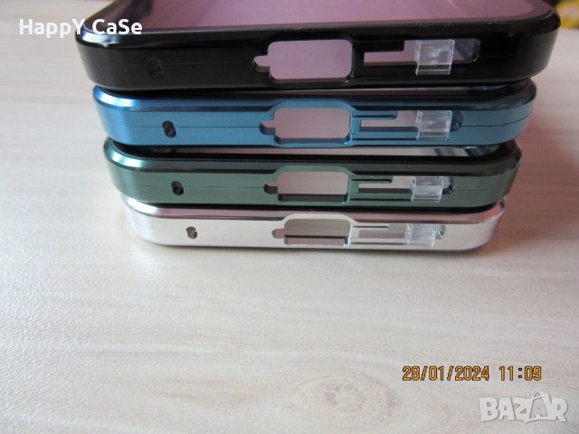 Samsung Galaxy S24 FE / S23 FE / Двоен 360 градуса магнитен кейс калъф с камера протектор, снимка 10 - Калъфи, кейсове - 43745126