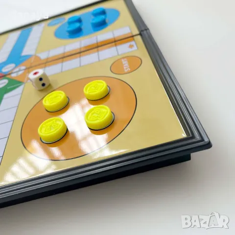5538 Магнитна настолна игра Не се сърди човече Ludo, снимка 4 - Игри и пъзели - 48329944