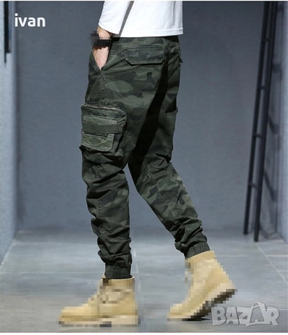 мъжки карго панталони размер 32, снимка 3 - Спортни дрехи, екипи - 52773132