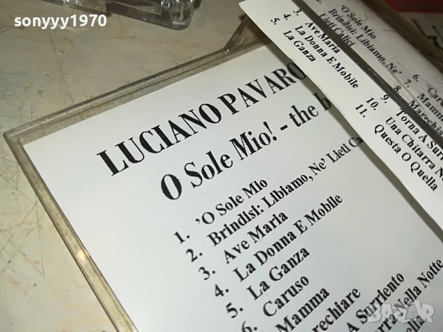 🚘LUCIANO PAVAROTTI-O SOLE MIO 0710221959, снимка 11 - Аудио касети - 38256739