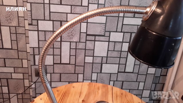 Метална Руска настолна лампа има лека забележка , снимка 4 - Настолни лампи - 37099454