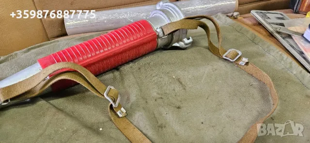 Пожарникарски струйник маркуч пожарна 2 цола пожар градински , снимка 3 - Антикварни и старинни предмети - 50368227