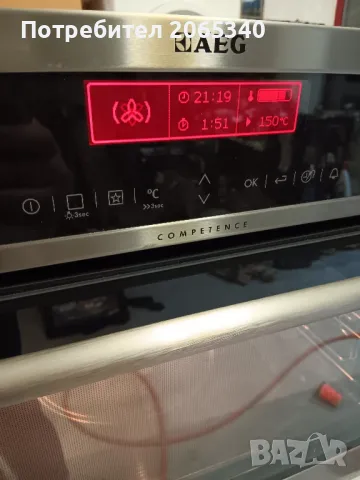 ФУРНА AEG COMPETENCE С ПАРА, снимка 2 - Печки, фурни - 47446201