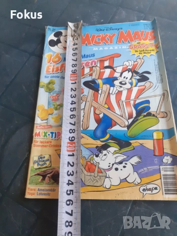 Комикс - Micky Maus Walt Disney N34 - 17.8.1995 Germany, снимка 6 - Антикварни и старинни предмети - 53280788