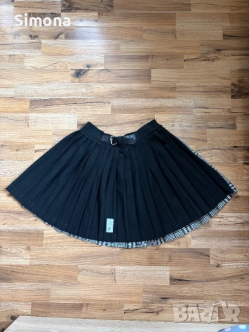 Bershka плисирана пола (2 в 1), снимка 2 - Поли - 53386901