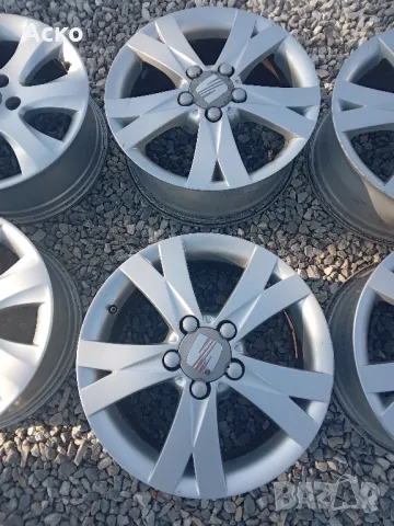 5x112..16цола..7j ET59 оригинални Seat, снимка 2 - Гуми и джанти - 48388566