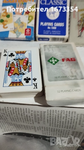 Карти за игра, снимка 10 - Колекции - 36511936