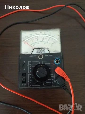 Продавам мултицет/волтметър IBM 1749231 VOM (Simpson 160), снимка 2 - Други инструменти - 50359506