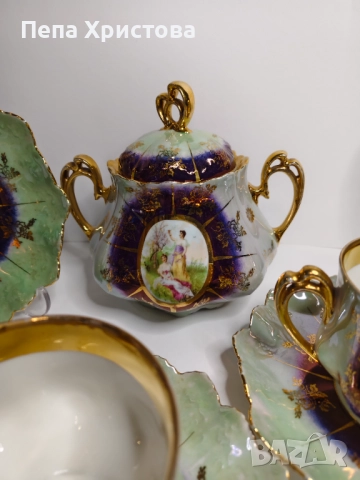Сервиз за чай от  "Moritz Zdekauer" (MZ), снимка 8 - Сервизи - 52901628