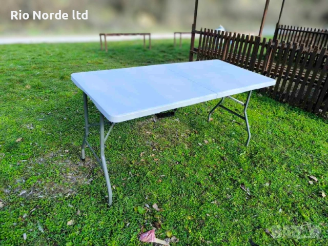 Маса сгъваема 150 х 70см, снимка 2 - Маси - 53451703