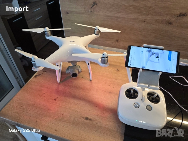 Дрон DJI PHANTOM 4 PRO, снимка 3 - Дронове и аксесоари - 52905513