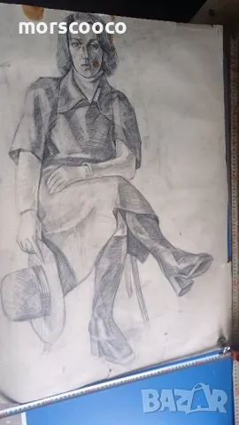 графични етюди, снимка 2 - Антикварни и старинни предмети - 49352527