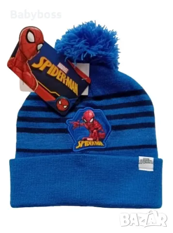 Зимна шапка за момче Спайдърмен, снимка 2 - Шапки, шалове и ръкавици - 47567842